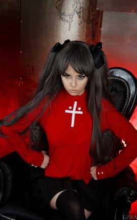 Disharmonica-Cosplay Tohsaka Rin